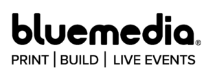 bluemedia Tagline Logo - black