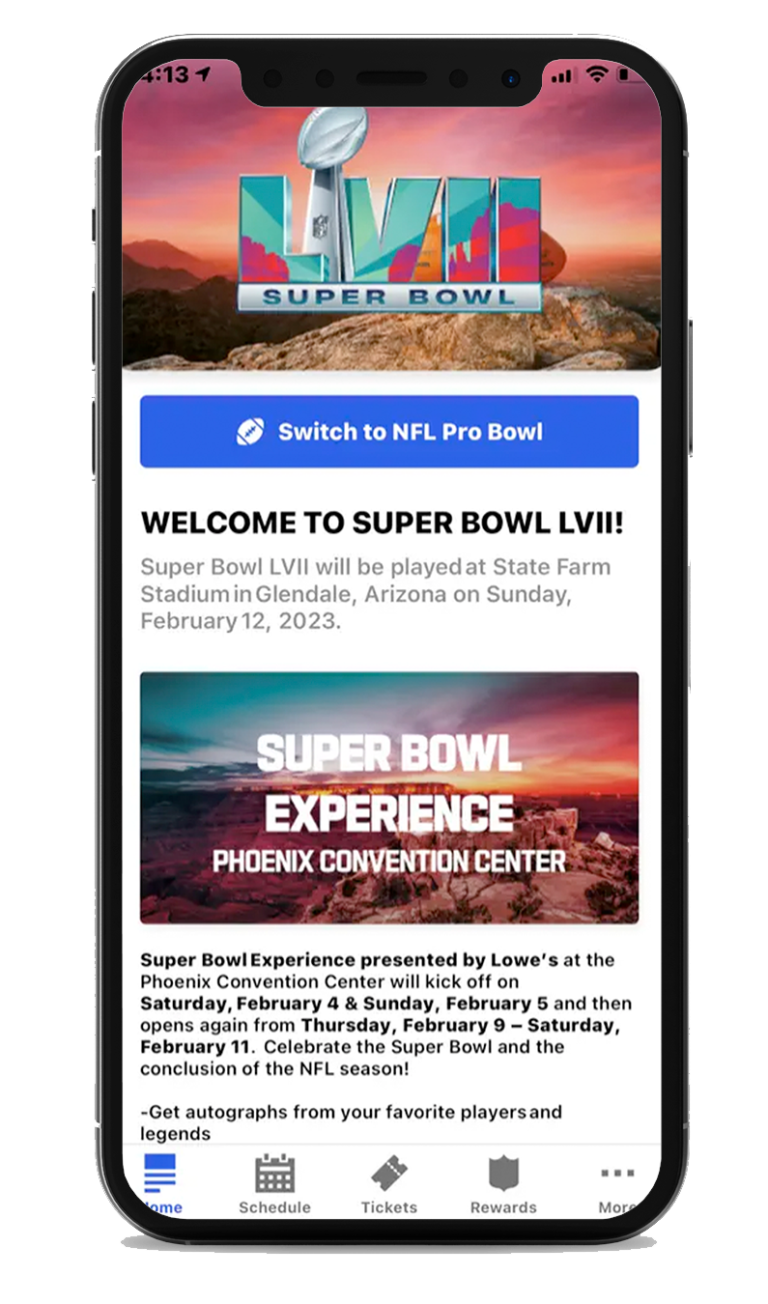 Super Bowl Experience at Hance Park THE ARIZONA SUPER BOWL 2023 HOST COMMITTEE